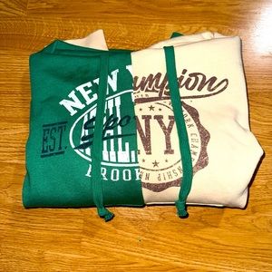 full tilt cropped sweatshirt